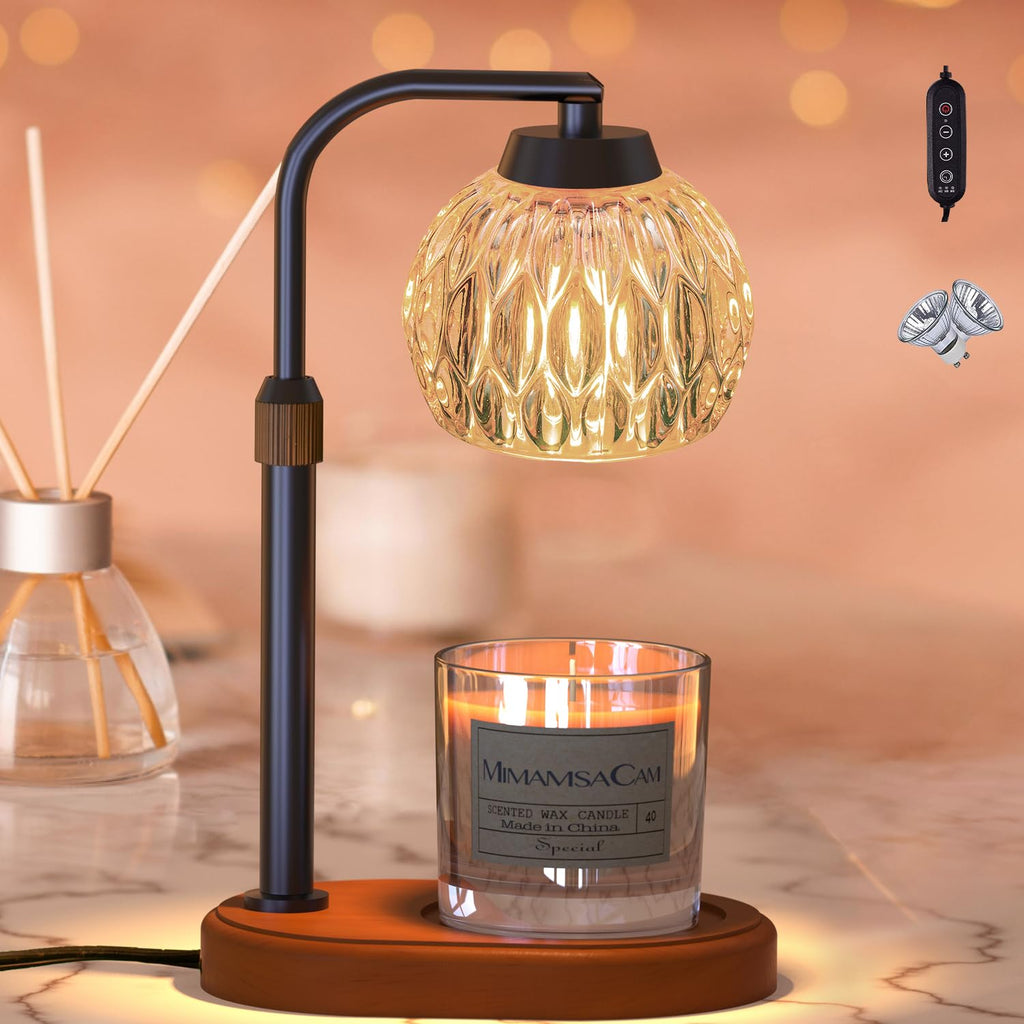 Candle Warmer Lamp with Timer Dimmer Adjustable U650359