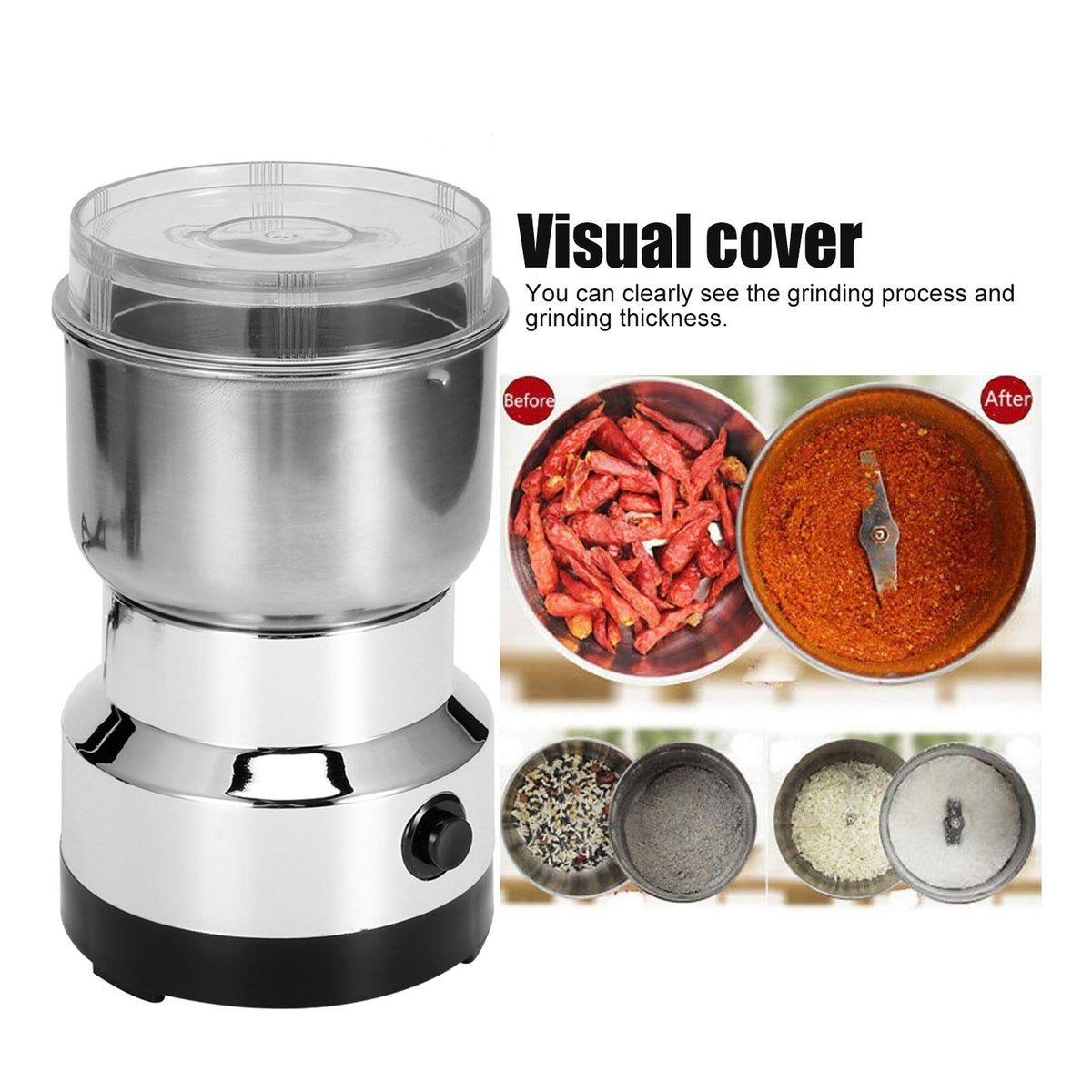 Stainless Steel Grain Grinder O691