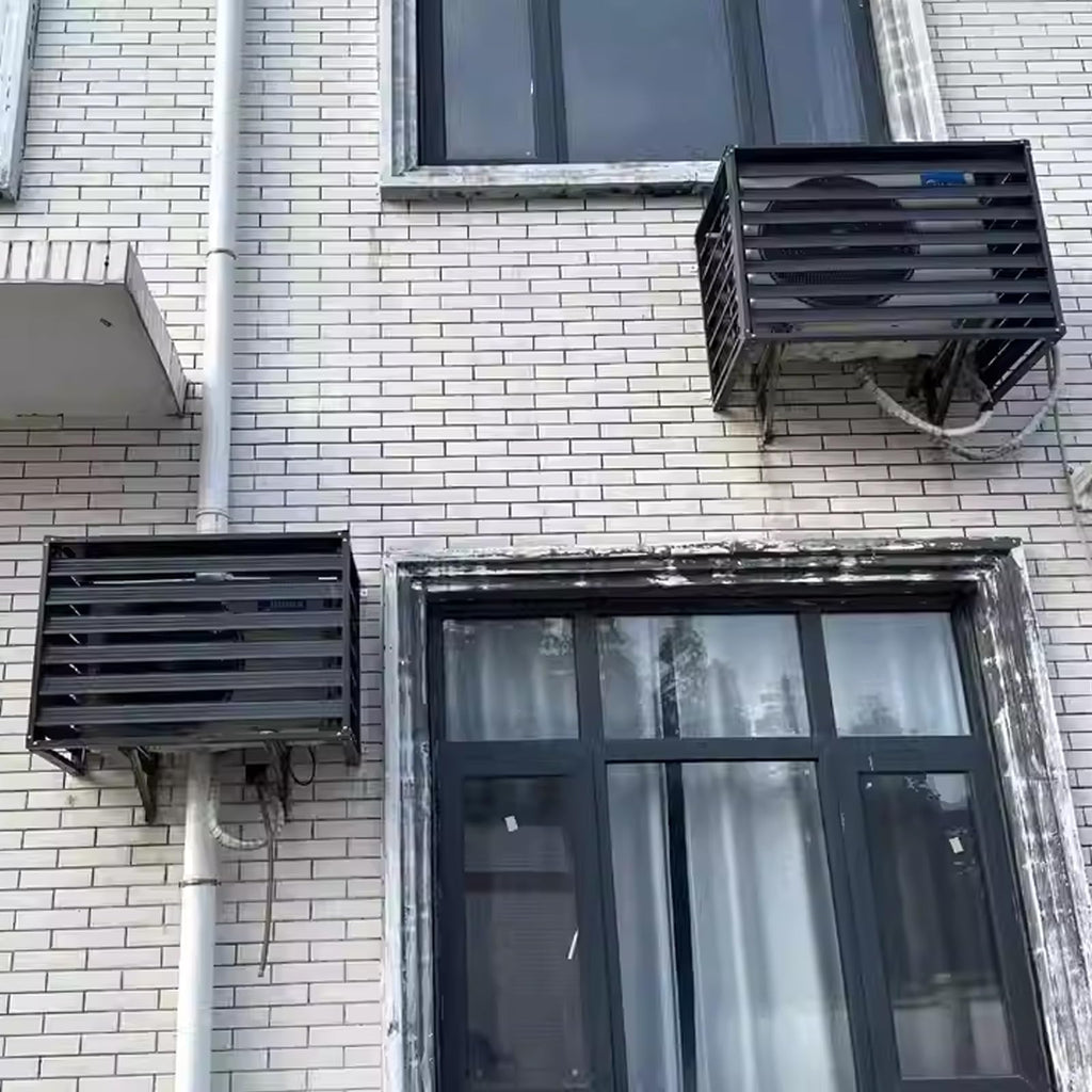 Aluminum 4-Panel AC Condenser Fence U35972