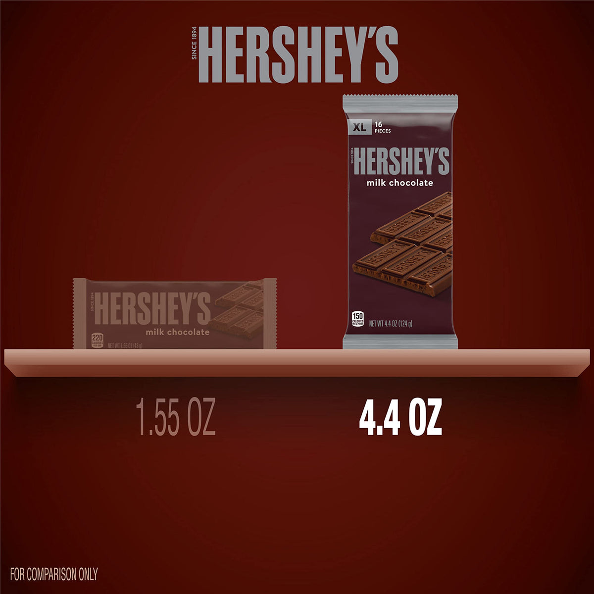 Milk Chocolate Candy Bars 4.4 oz 12 ct C849
