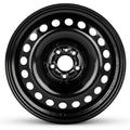 16 Inch Painted Black Car Wheel E307
