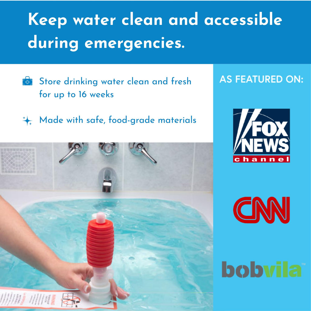 Bathtub Water Storage Bladder 100 Gallon Food Grade BPA Free B447291