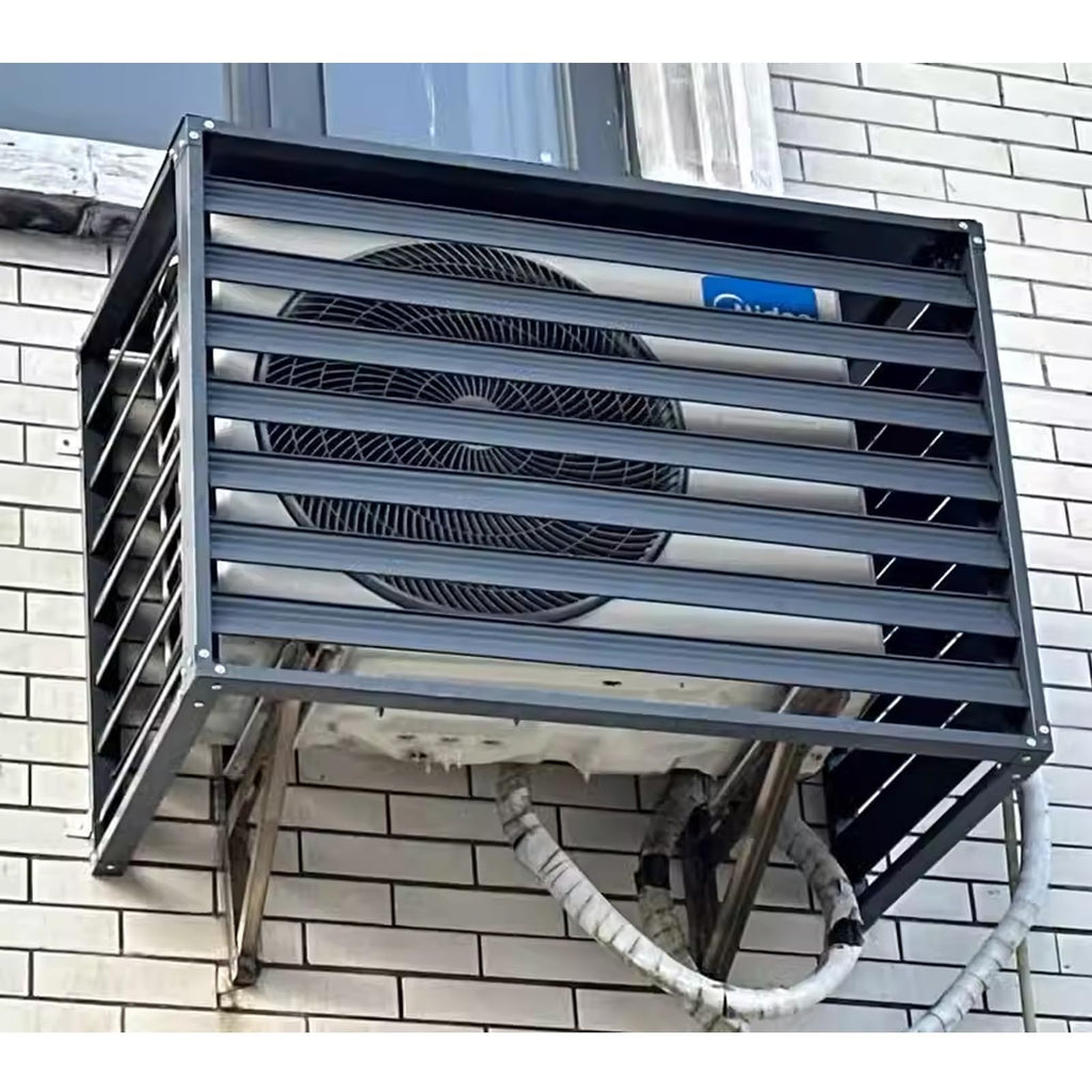 Aluminum 4-Panel AC Condenser Fence U35972