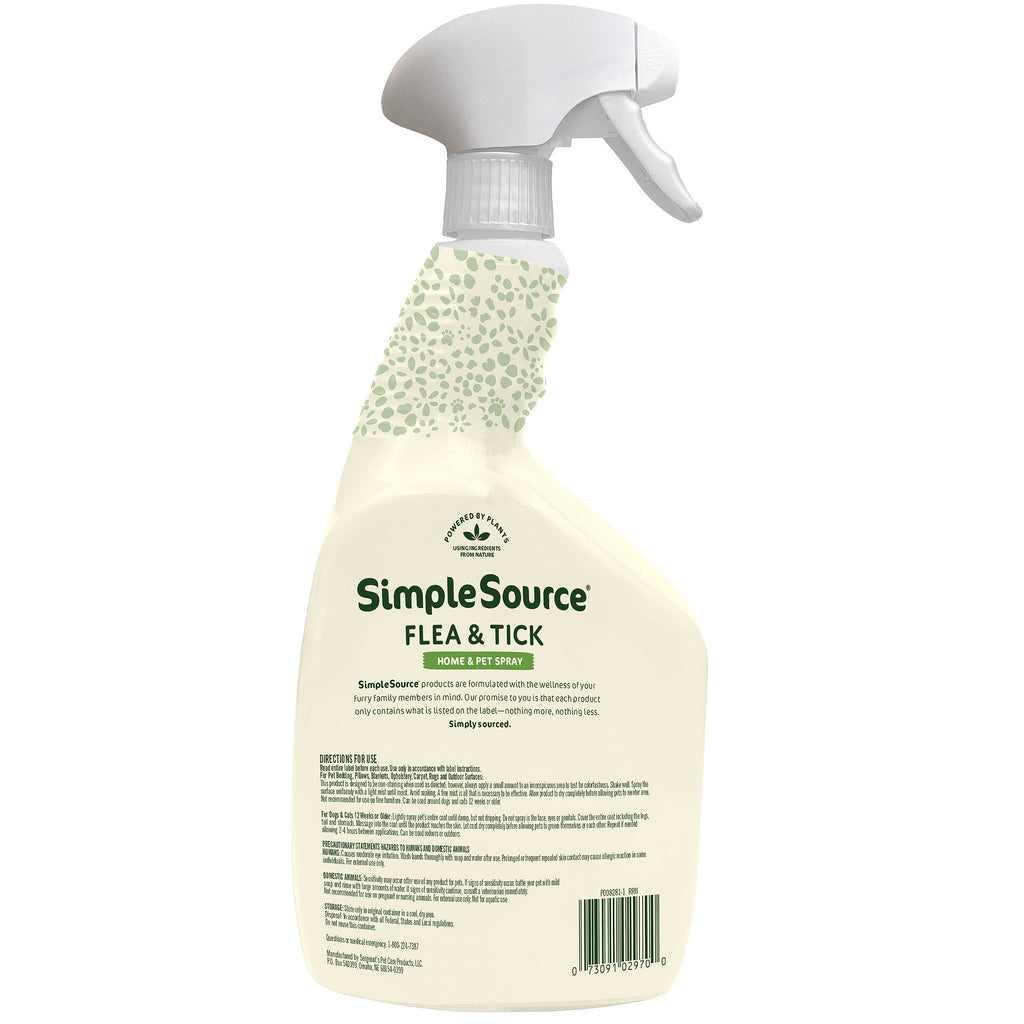 Flea & Tick Home & Pet Spray 32oz Bottle G676