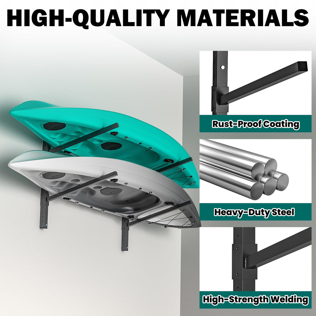 Wall Mounted Kayak Storage Rack K840