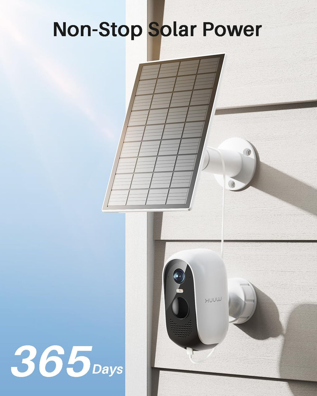 Solar Security Cameras Wireless Outdoor 2K U27700