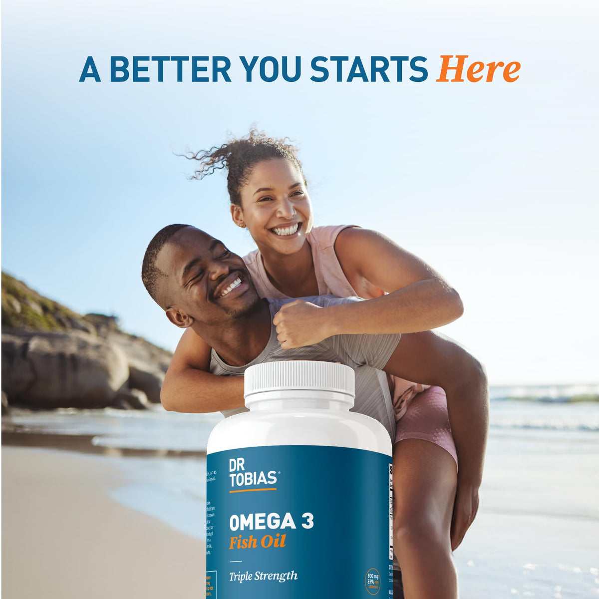Omega 3 Fish Oil 2000mg 180 Softgels L4730