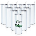 10pcs 20oz Sublimation Tumblers Stainless Steel Blanks Cups H89814