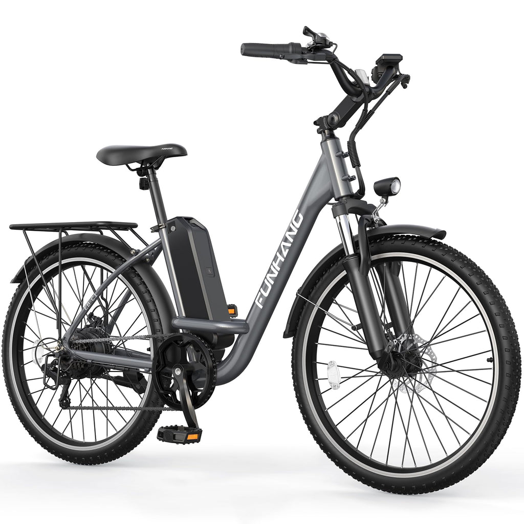 26" 1000W Electric Bike with 48V Battery, 7-Speed R89290