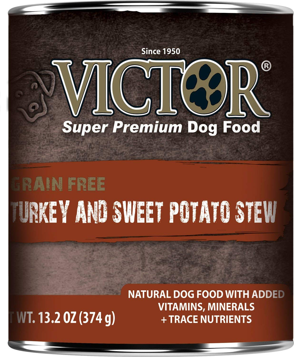 Grain Free Turkey Sweet Potato Stew Canned Dog Food 13.2oz 12 cans J283