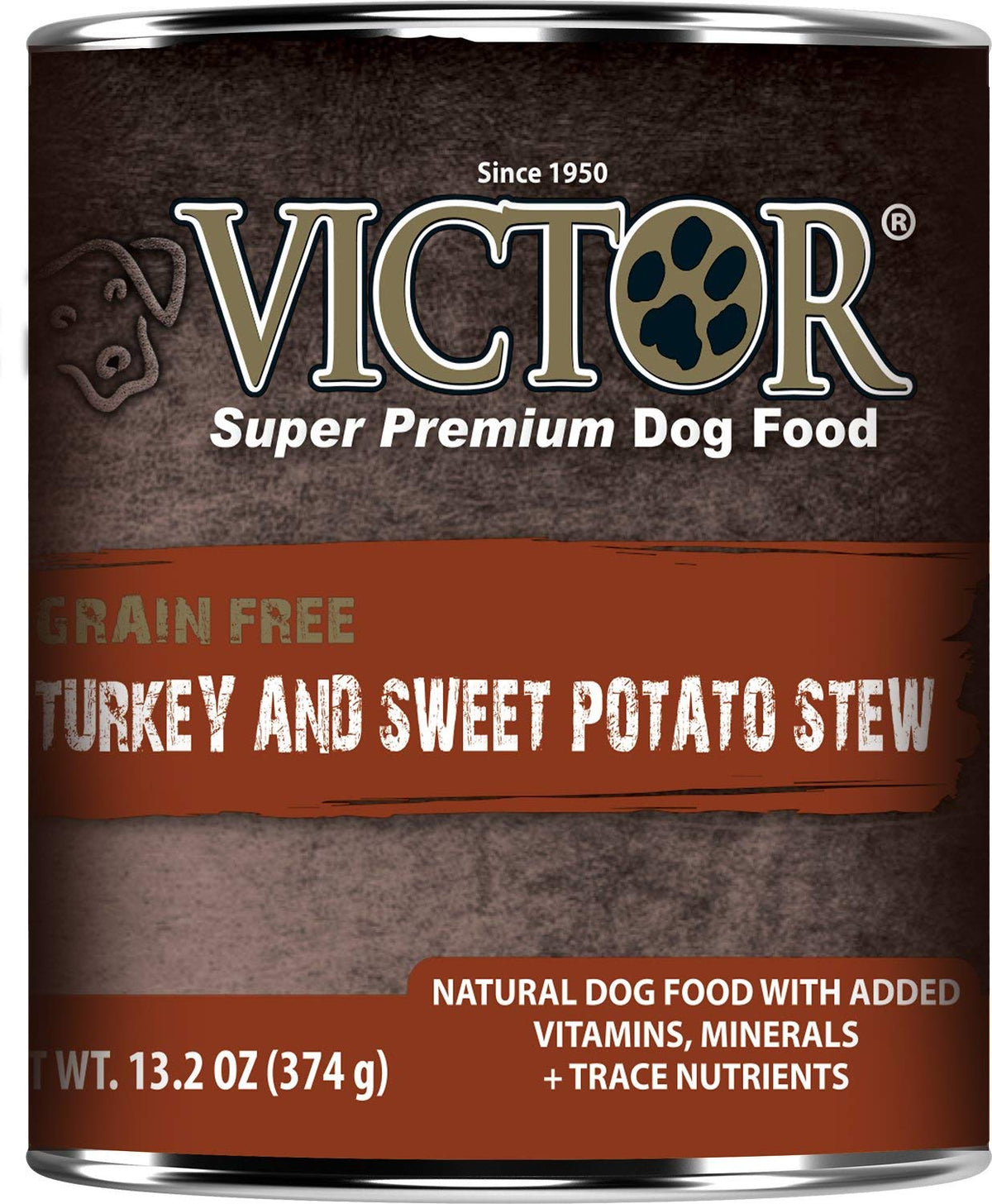 Grain Free Turkey Sweet Potato Stew Canned Dog Food 13.2oz 12 cans J283
