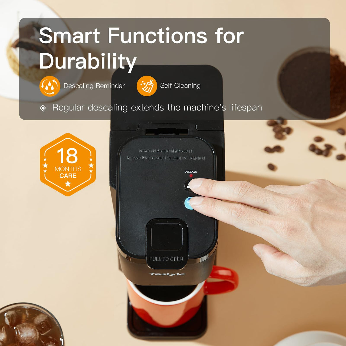 Mini Single Serve Hot and Iced Coffee Maker Z9200