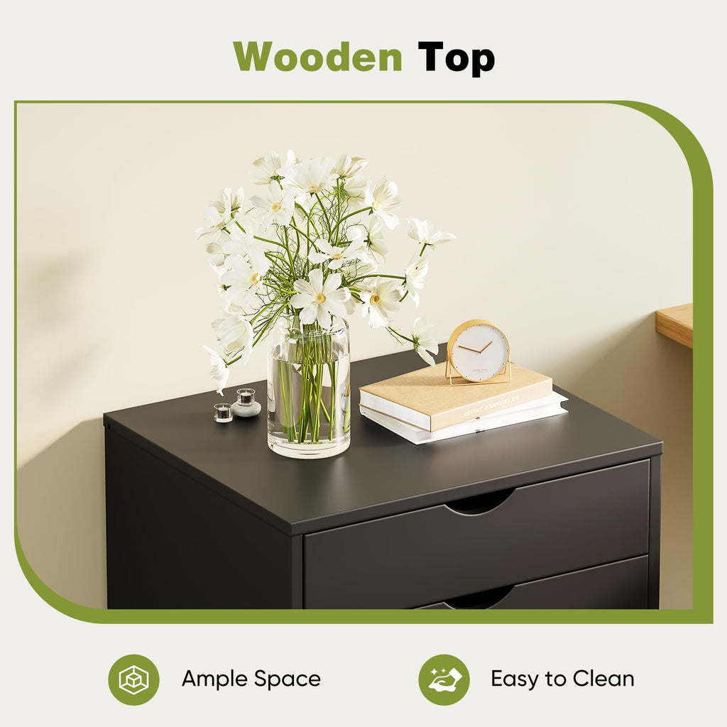 5 Drawer Wooden Dresser S779