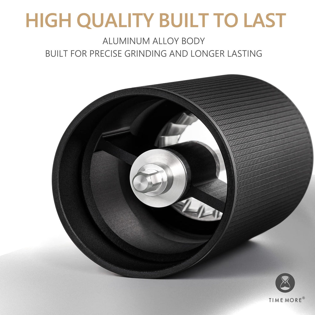 Manual Coffee Grinder with Adjustable Grind Setting Stainless Steel Conical Burr R833075
