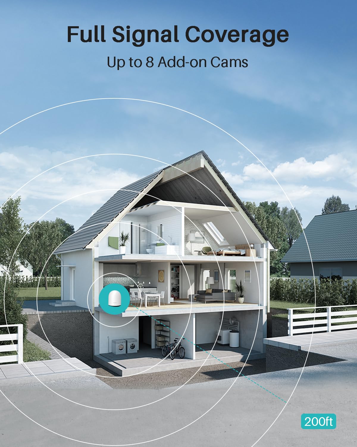 Solar Security Cameras Wireless Outdoor 2K U27700