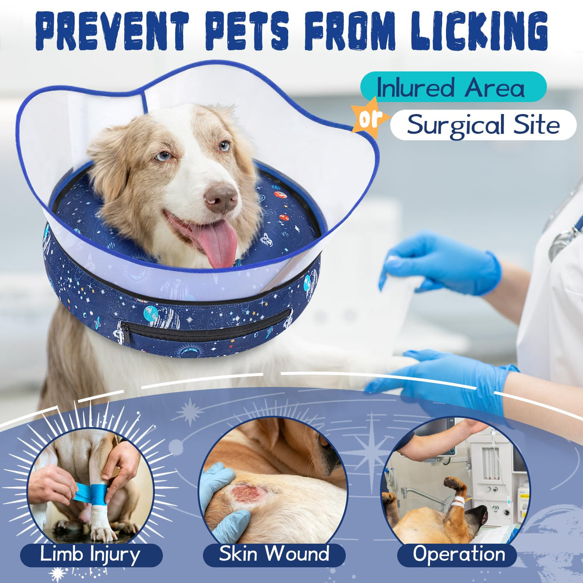 Inflatable Dog Cone Collar T880