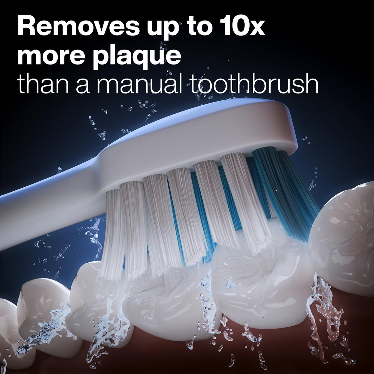 Electric Toothbrushes with 3 Modes and 10 Brush Heads N8328