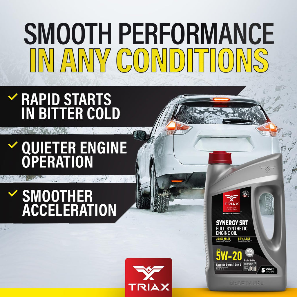5W-20 Full Synthetic Engine Oil 5 Quart V817