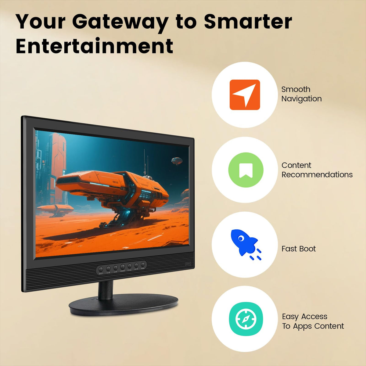20 Inch Full HD 1080p LED Flat Screen TV N984