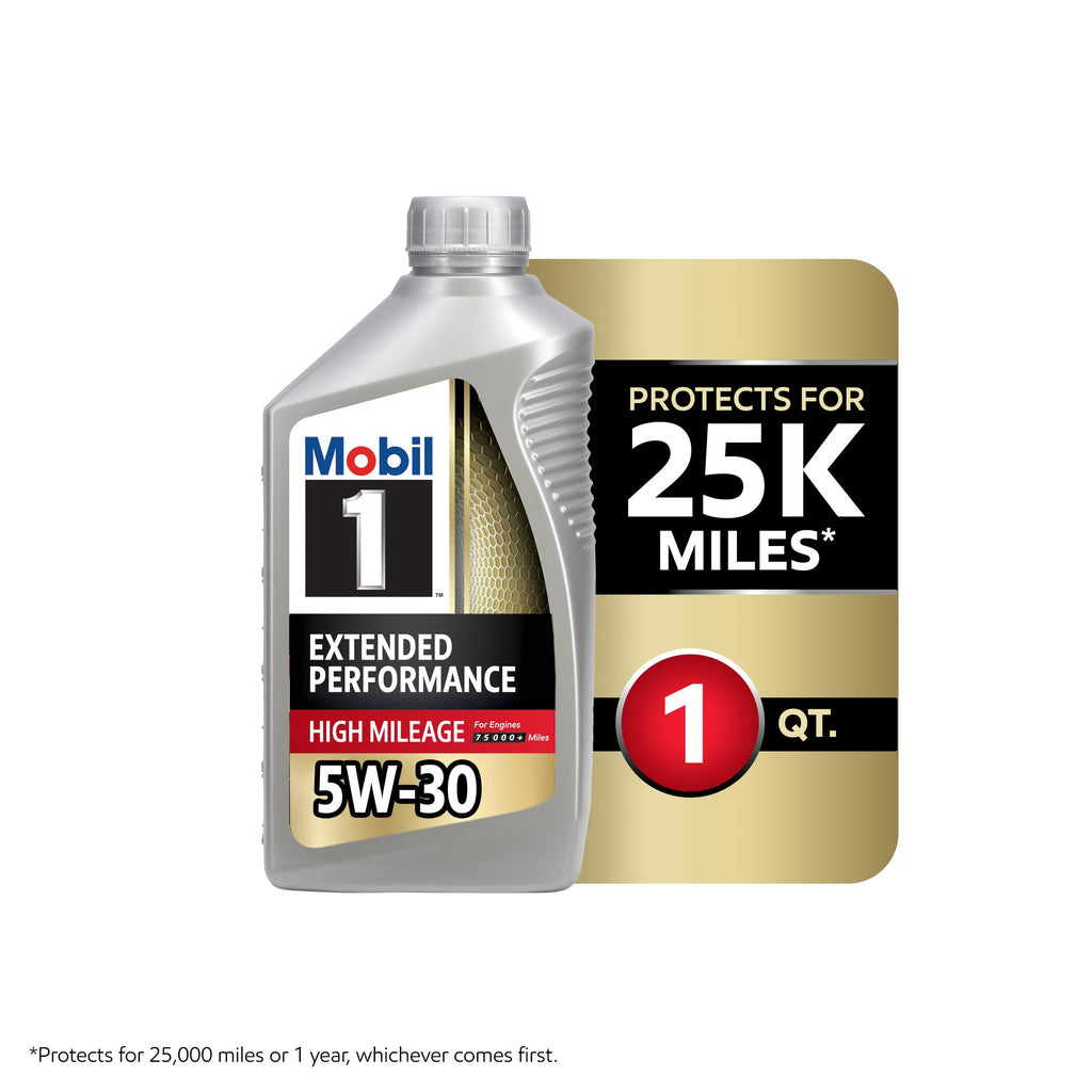5W-30 Full Synthetic High Mileage Oil 6 Pack M8331
