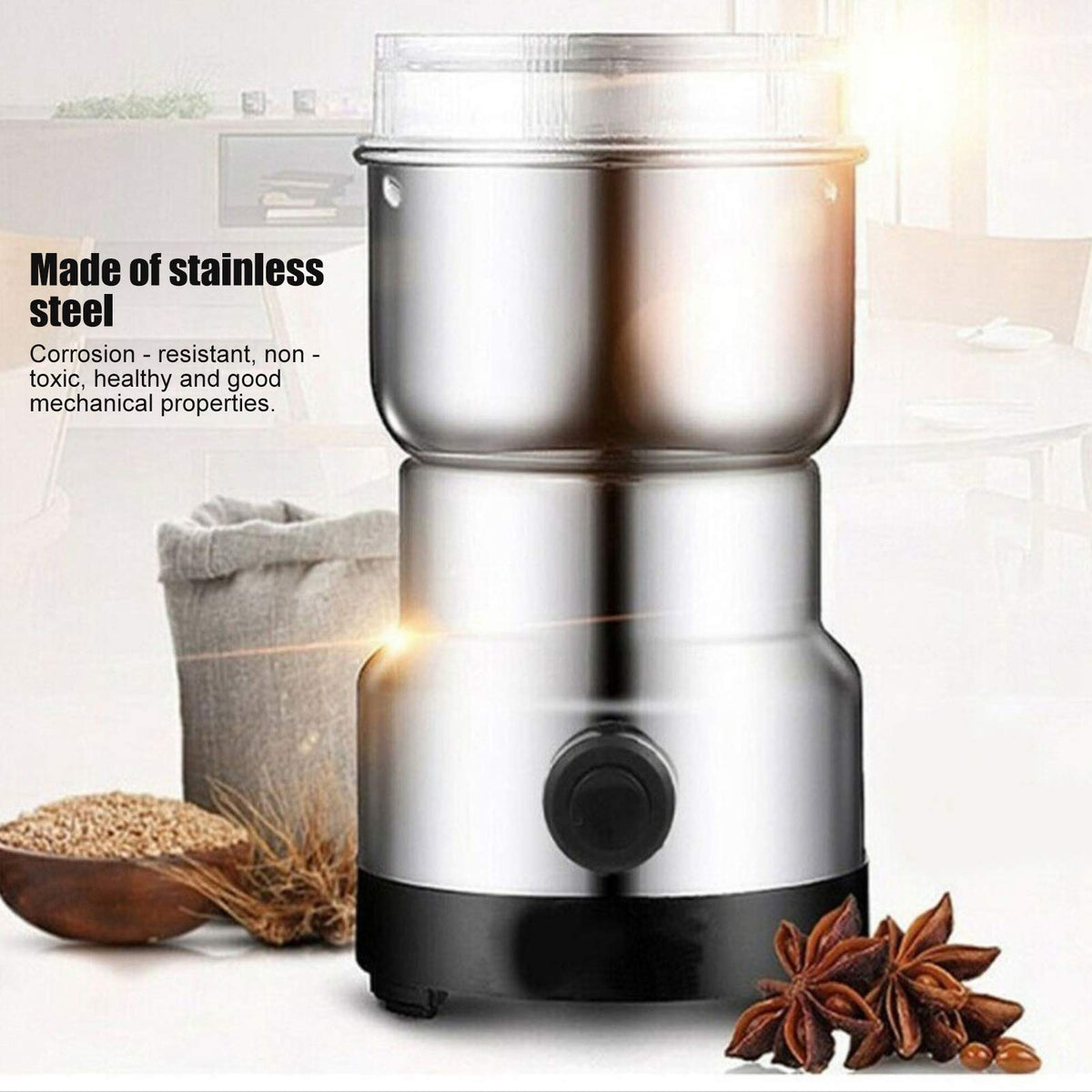Stainless Steel Grain Grinder O691
