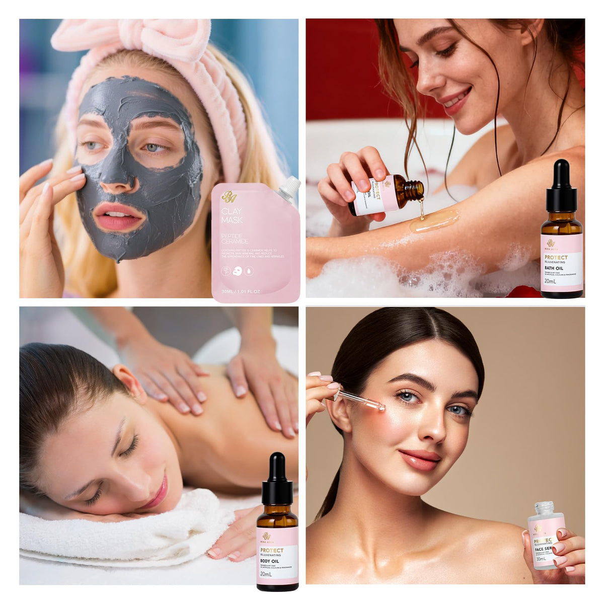 23 Pcs Facial Skin Care Bath and Body Set Y835728