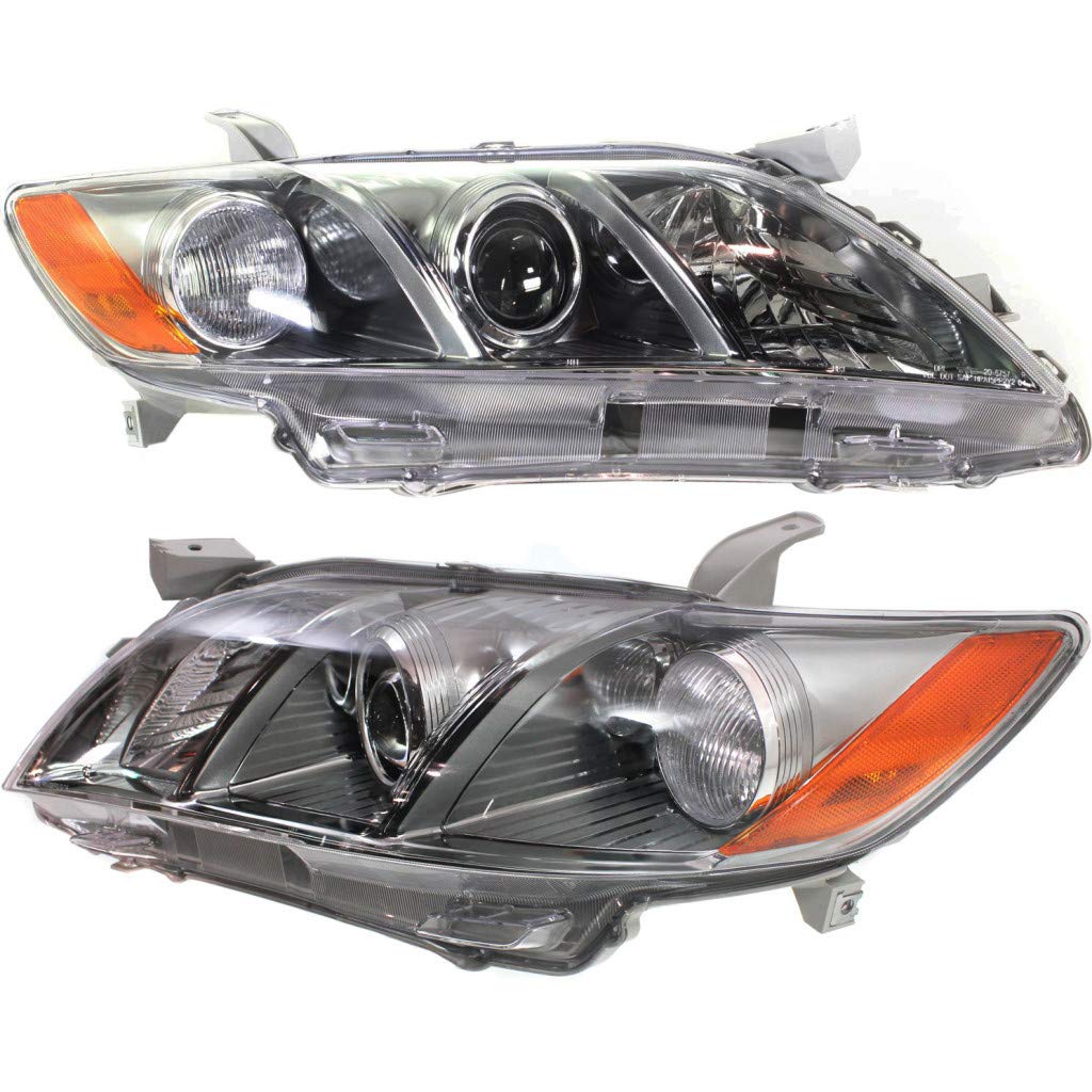 Toyota Camry Headlight 2007 2008 2009 Driver and Passenger Side Pair Set L577184