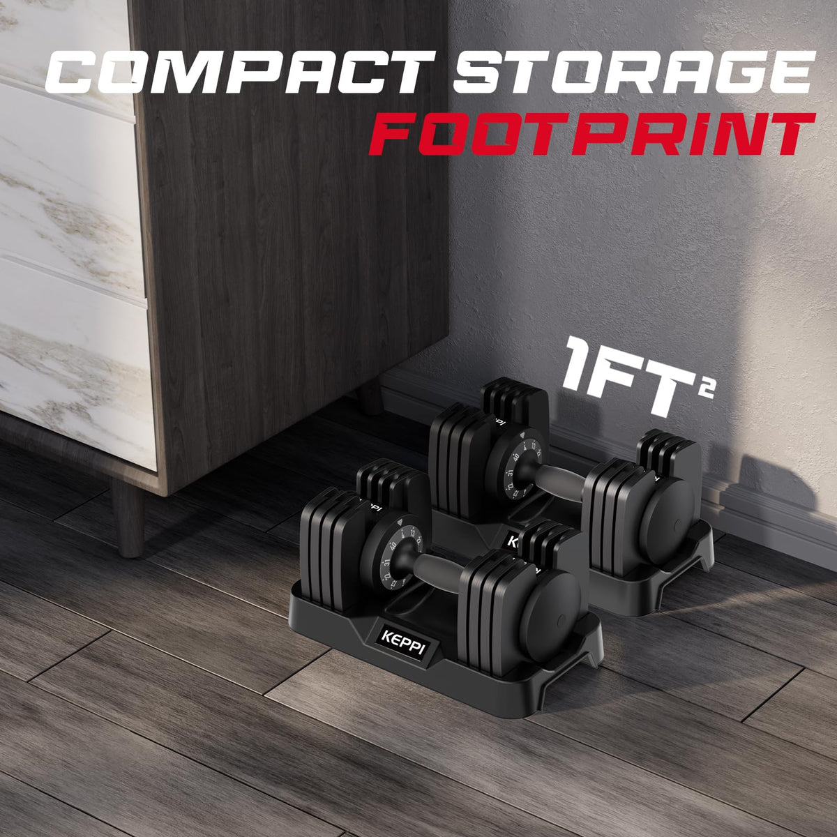 Adjustable Dumbbells Set of 2 U612148