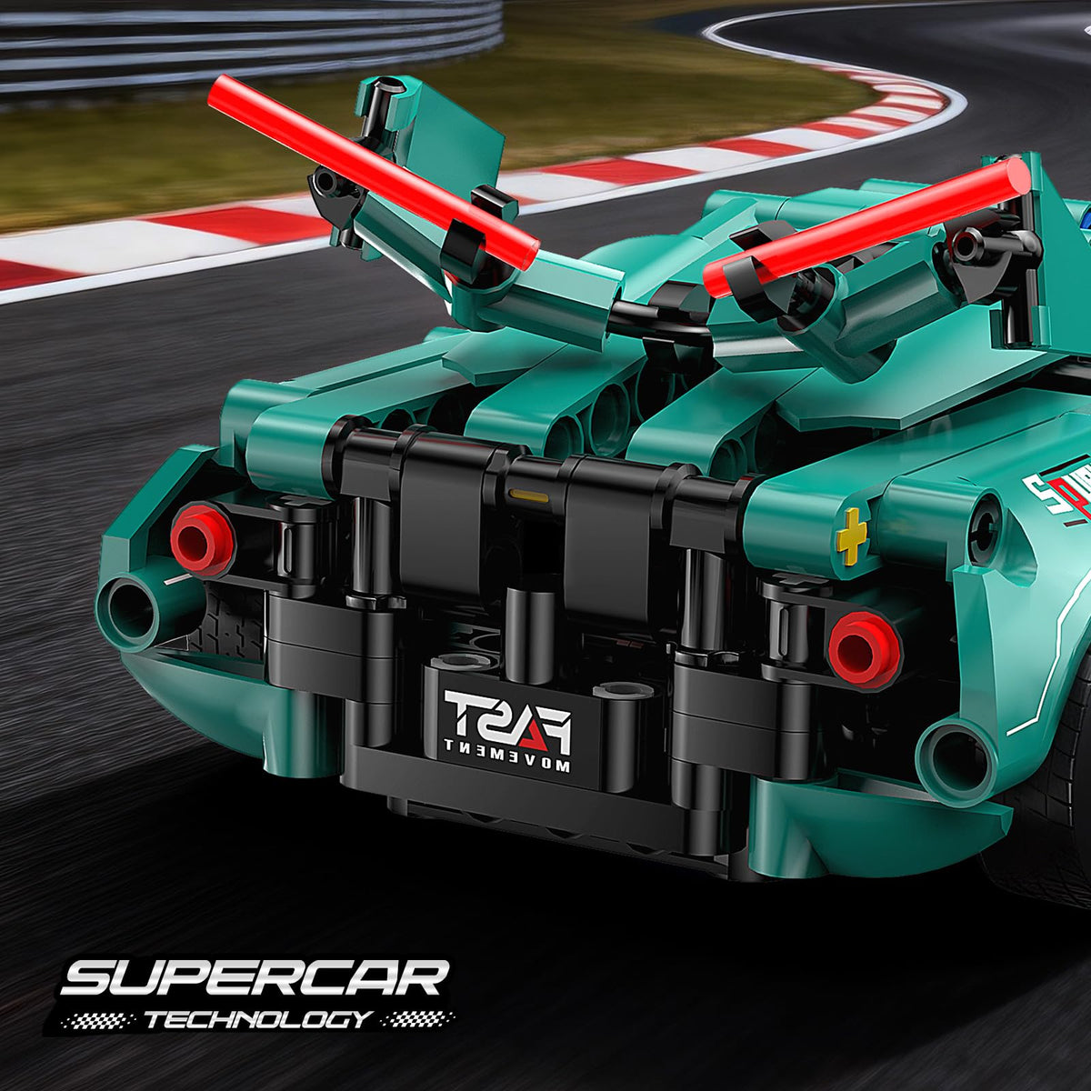 Building Toys 1:18 Sports Car Building Block Set V94434