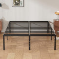 Queen Size Metal Bed Frame with Underbed Storage P975817