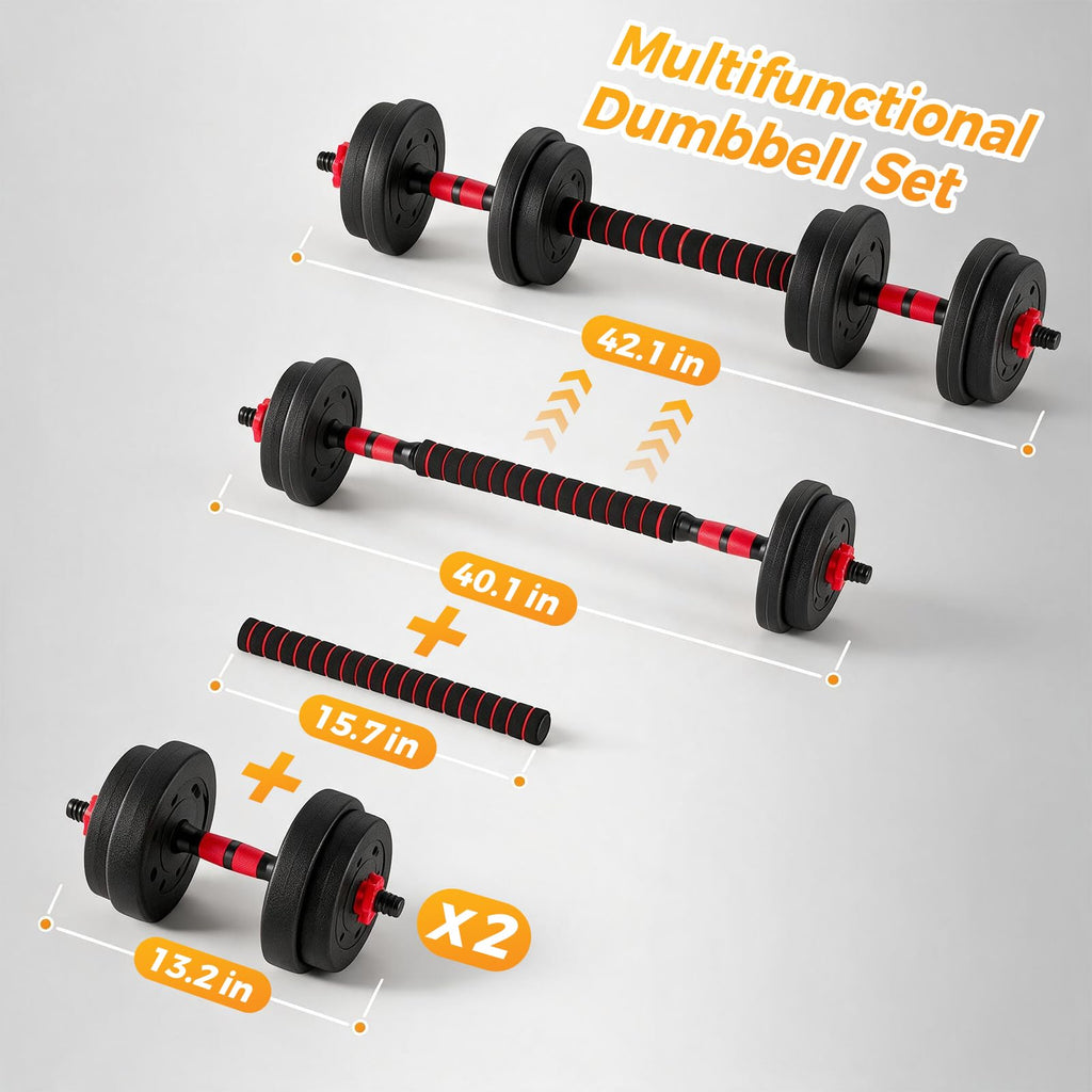 Adjustable Dumbbell Set 20/40/60LBS B19838