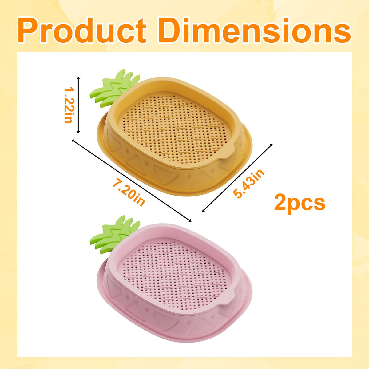 2 Pack Hydroponic Cat Grass Planter C311270