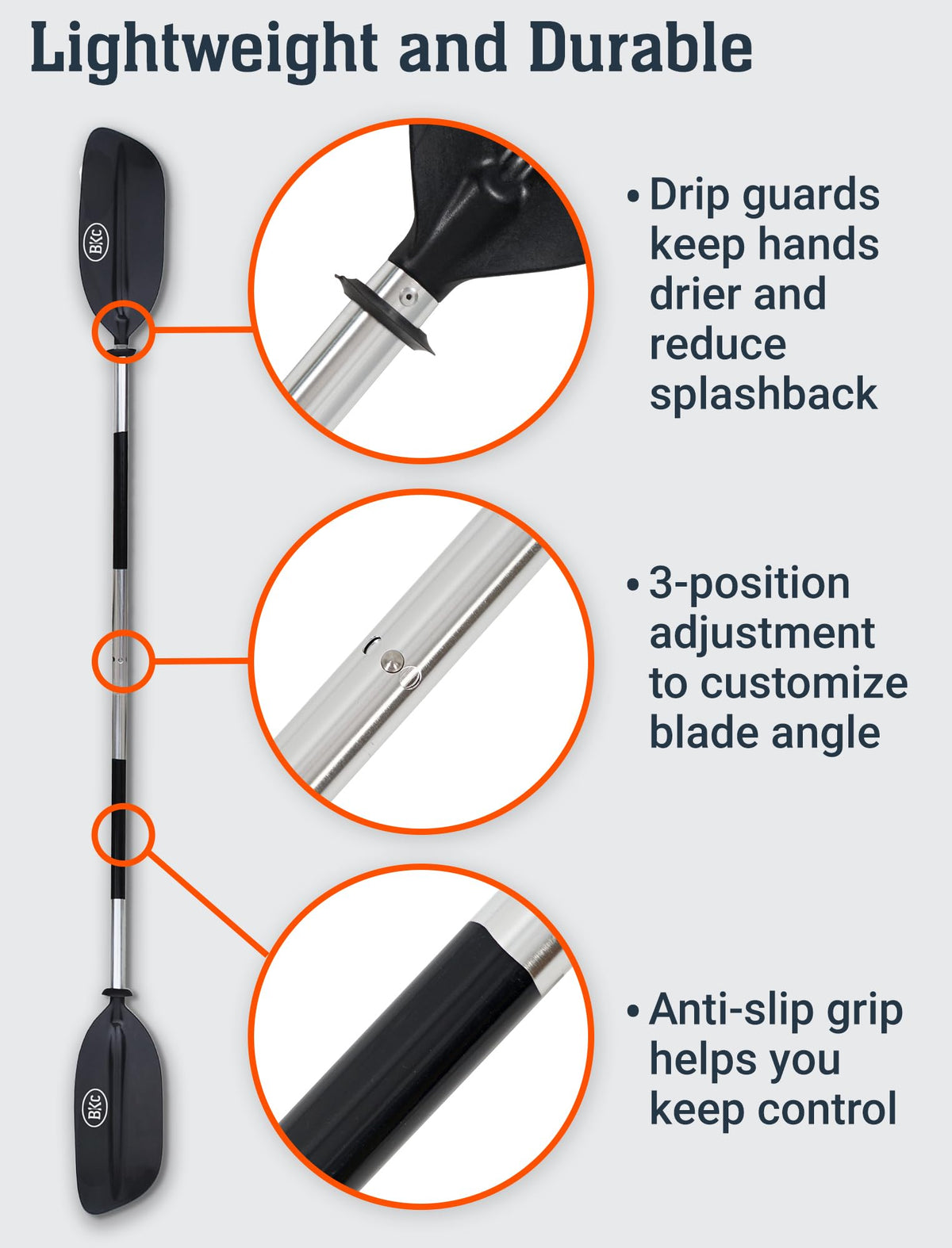 2-Piece Kayak Paddle S3541