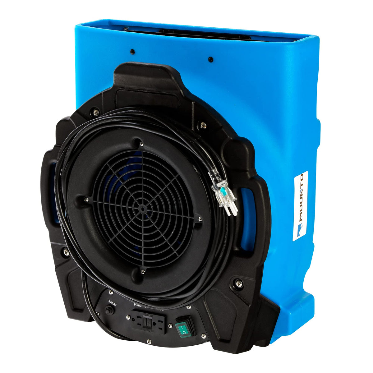 1/4hp 1200cfm 2 Speed Low Profile Air Mover Floor Dryer Fan A854745