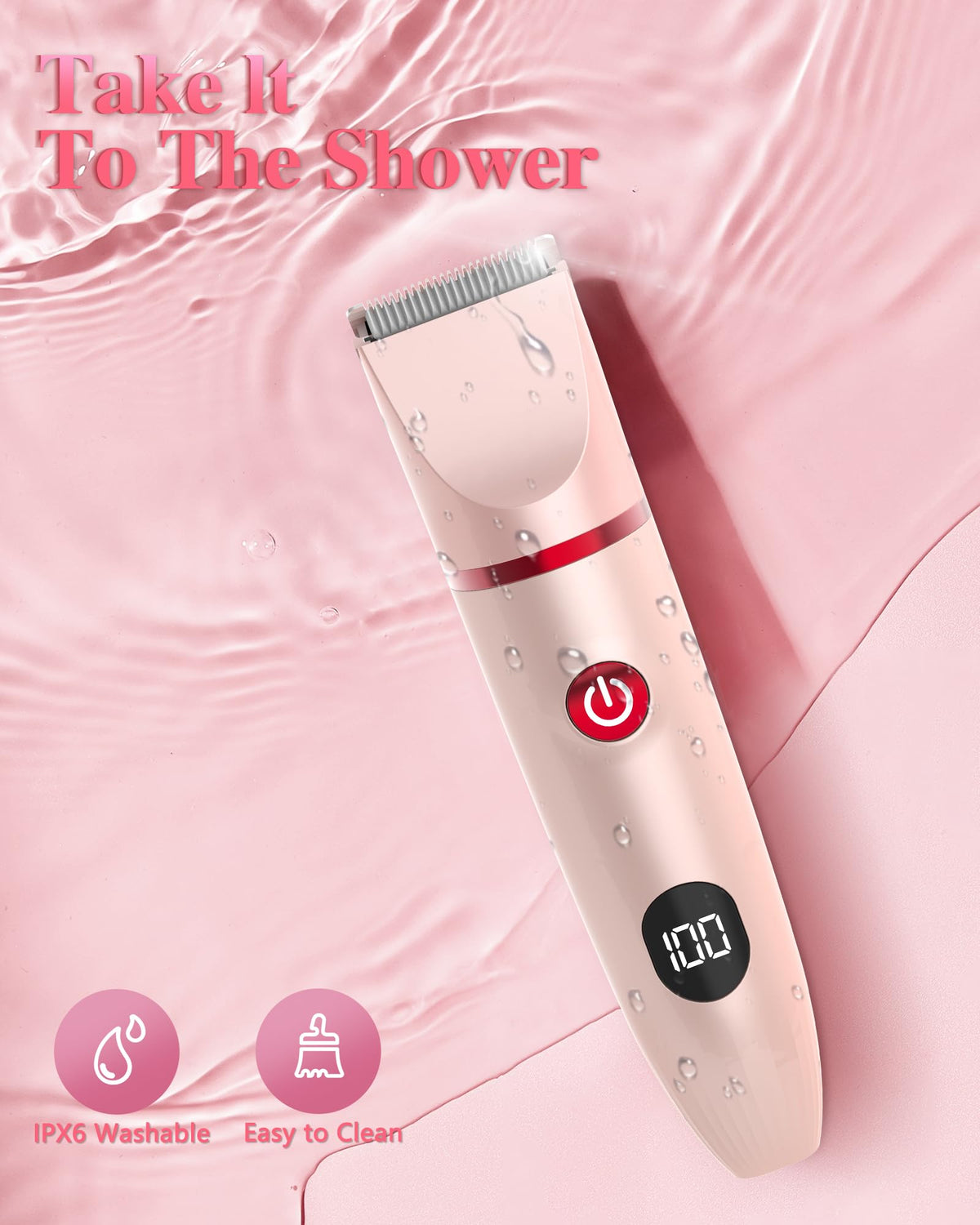 3-in-1 Rechargeable Waterproof Bikini Trimmer S149825