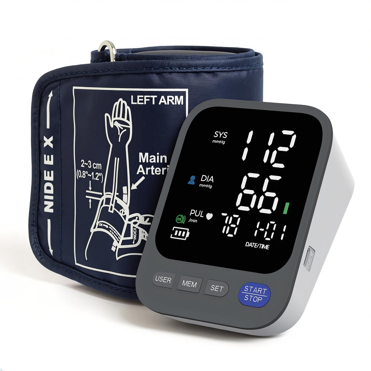 Blood Pressure Monitor with Wide Cuff B66061