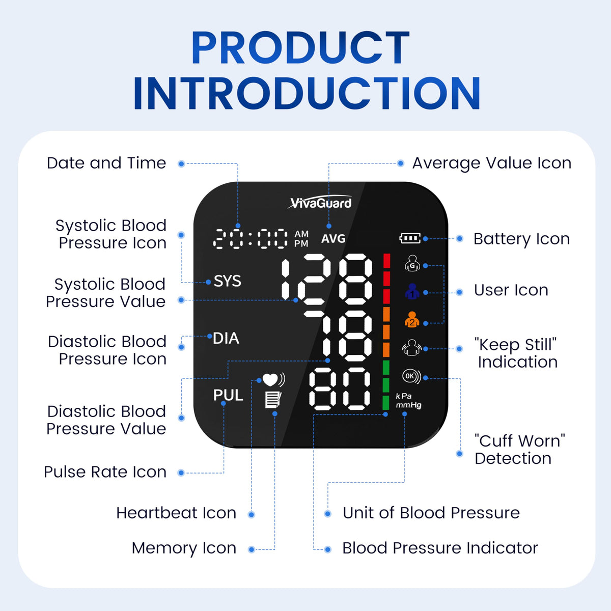 Upper Arm Blood Pressure Monitor W475819