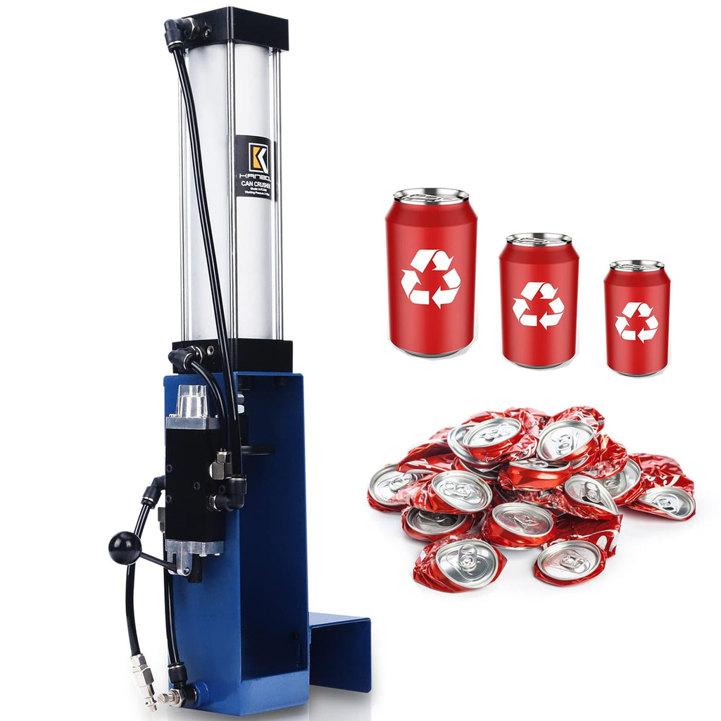 Pneumatic Air Powered Aluminum Can Crusher for 12/16/24oz Cans C583162