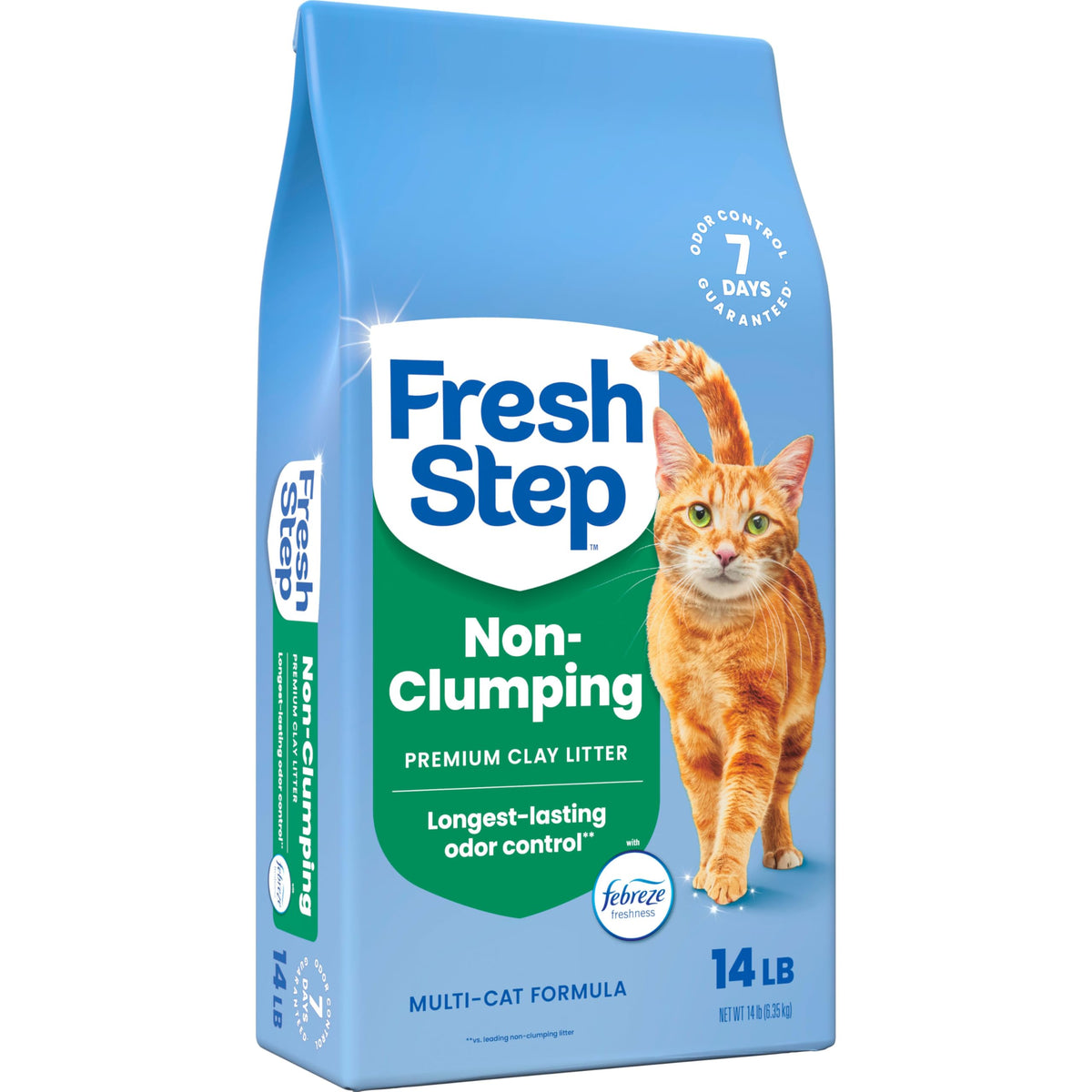 Non-Clumping Cat Litter with Odor Control, 14 lb. Bag S102