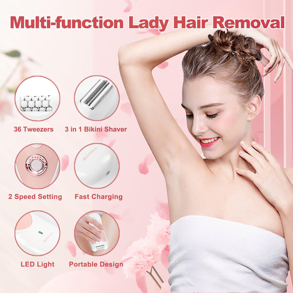 2 in 1 Epilator F165093