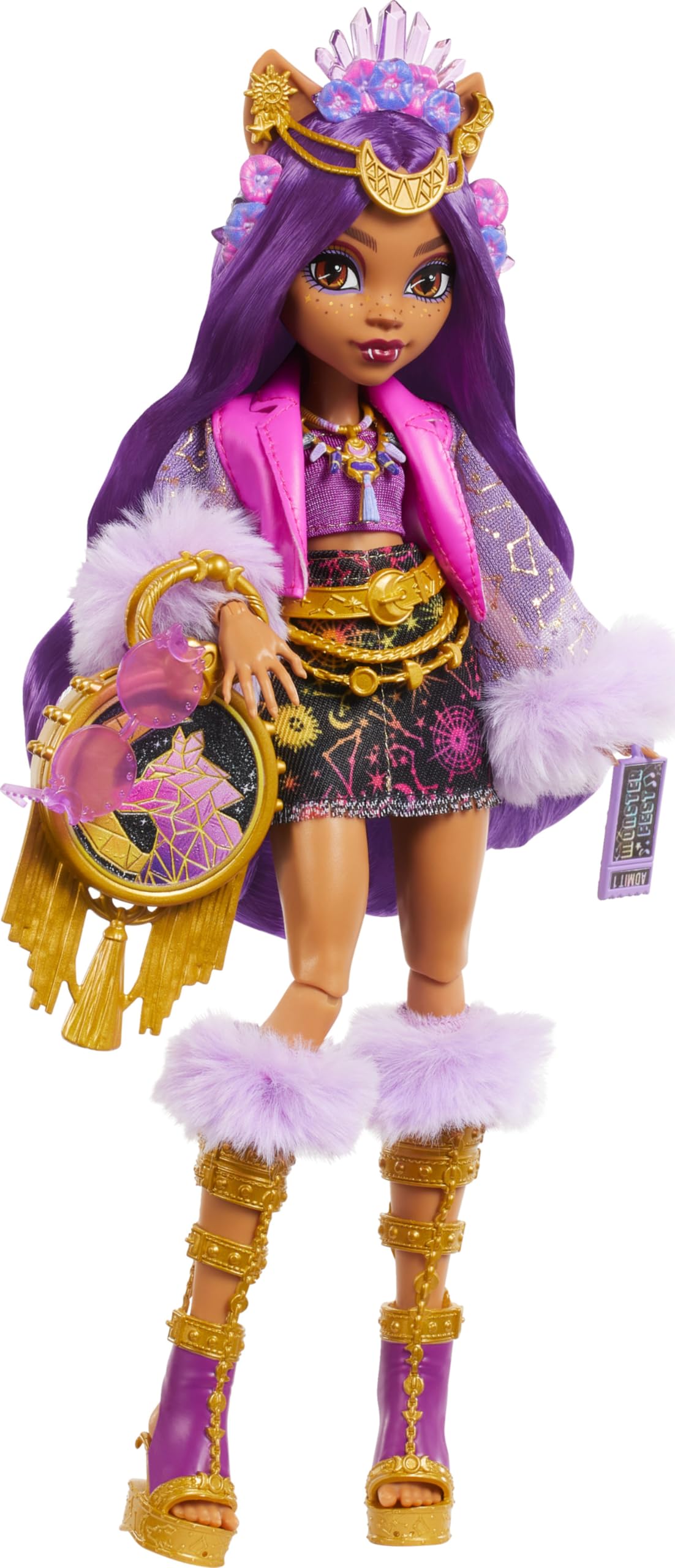 Monster High Doll with Glam Outfit & Accessories N3609
