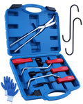 10-Piece Drum Brake Tool Kit with Case & Gloves U30454