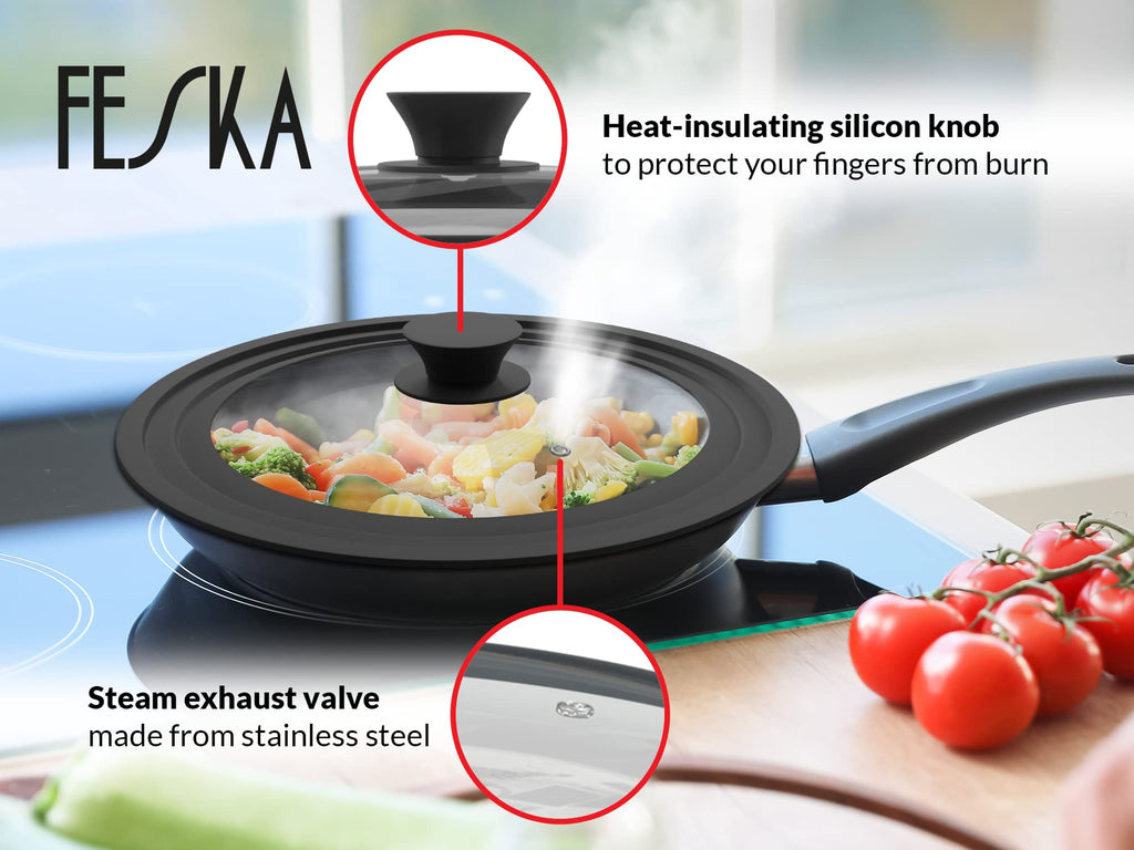 Universal Pot Lid with Lid Holder & Felt Protector B585611