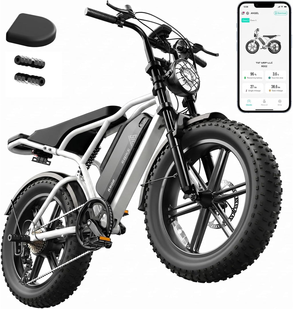 48V 15/25Ah Battery 2000W Peak Motor Electric Bike Y269