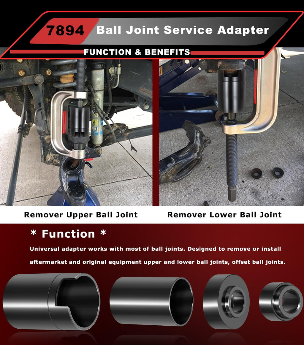 4PCS Ball Joint Service Adapter Set U9917