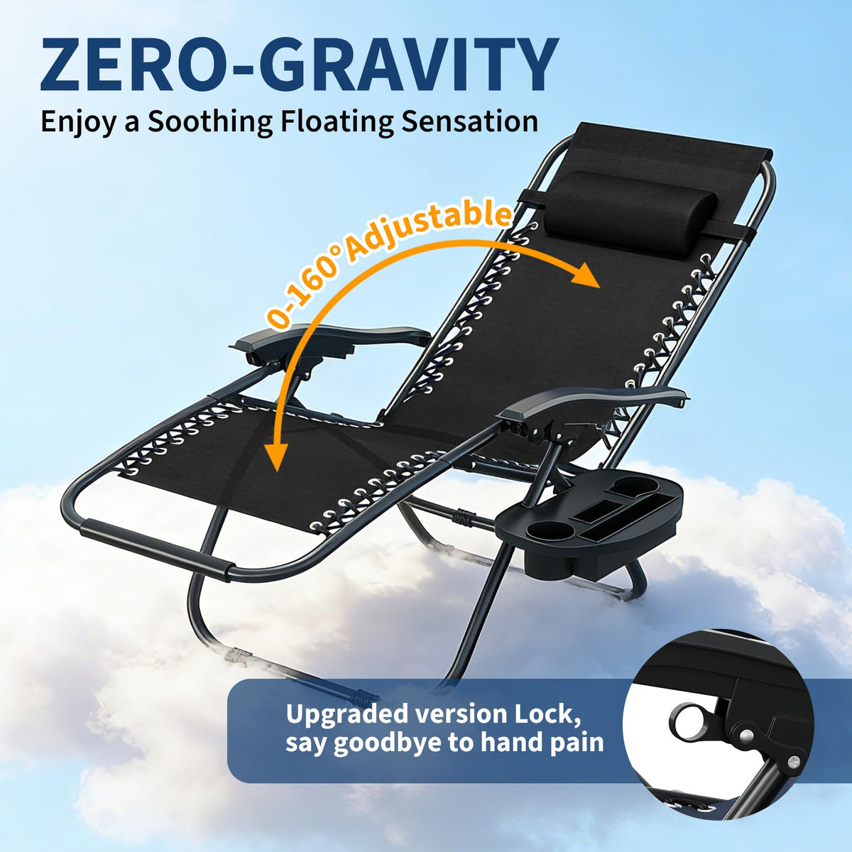 Zero Gravity Chair Set of 2 Y46476