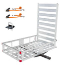 Aluminum Hitch Mount Wheelchair Carrier with 47" Ramp B645