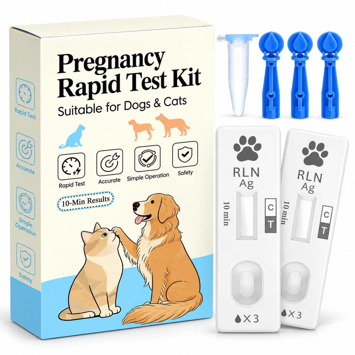 2-Pack Dog & Cat Pregnancy Test Kit Z22451