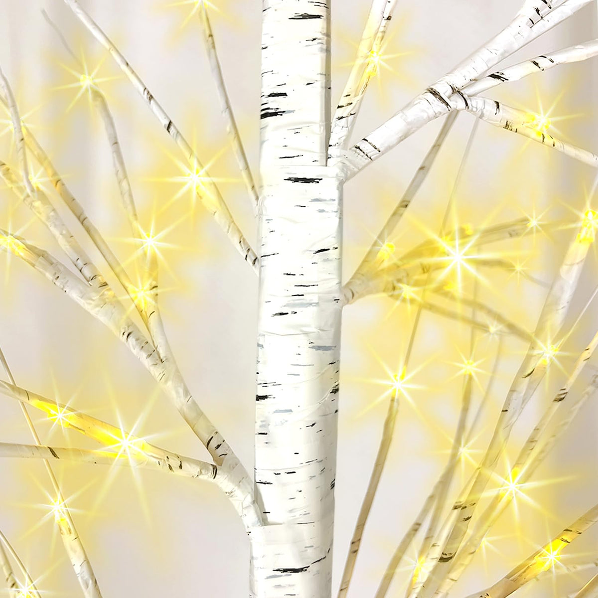 4FT LED Birch Tree with 96 Lights U649052
