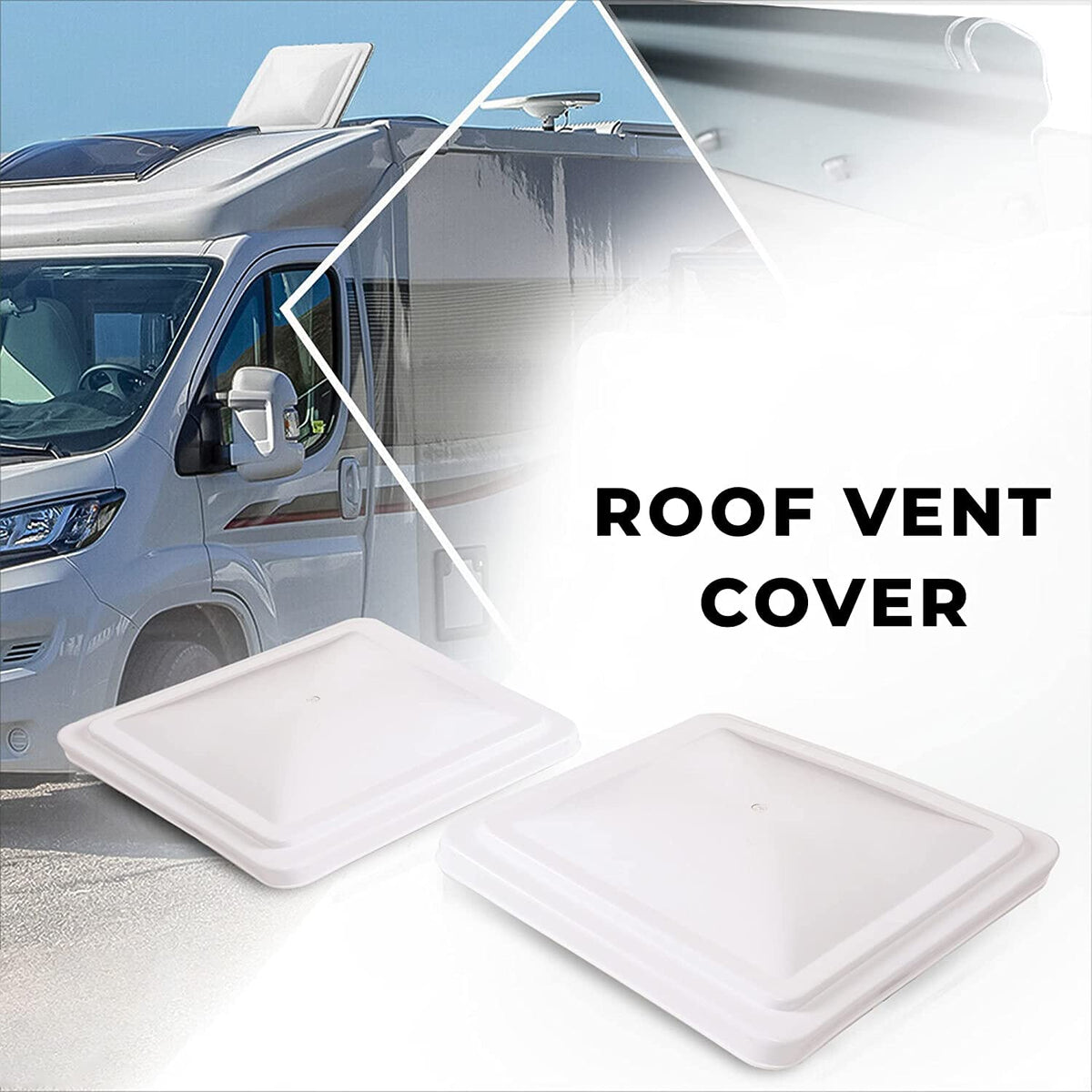 4 Pack 14" White Roof Vent Cover M95164